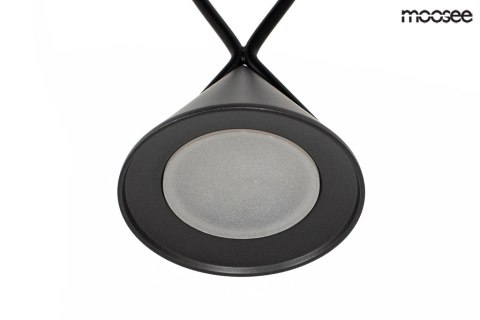 Moosee MOOSEE lampa wisząca ATLAS 3 czarna