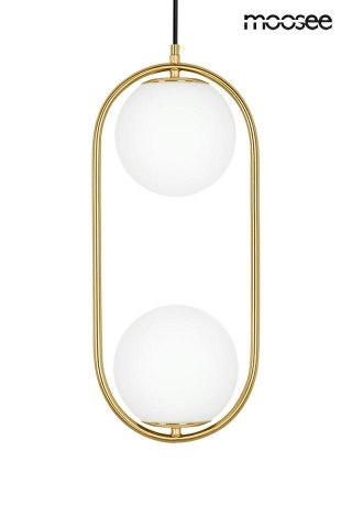 Moosee MOOSEE lampa wisząca AURELIA TWIN złota