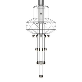 Moosee MOOSEE lampa wisząca FLUSSO 43 czarna