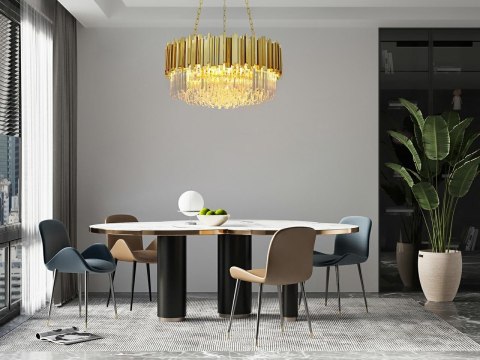 Moosee MOOSEE lampa wisząca IMPERIAL GOLD 80