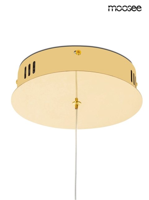 Moosee MOOSEE lampa wisząca JAZZ 3 złota