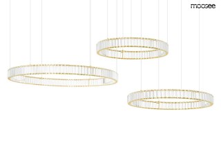 Moosee MOOSEE lampa wisząca LIBERTY 3B złota