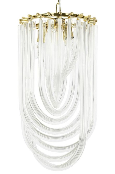Moosee MOOSEE lampa wisząca MURANO L złota