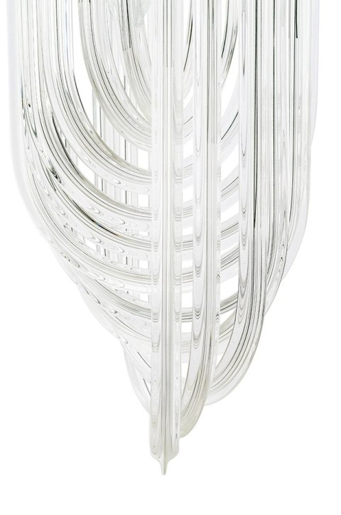 Moosee MOOSEE lampa wisząca MURANO L złota