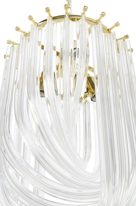 Moosee MOOSEE lampa wisząca MURANO L złota