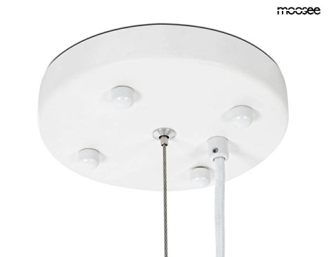 Moosee MOOSEE lampa wisząca NEST 120 biała