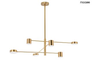 Moosee MOOSEE lampa wisząca PIAZETTA złota