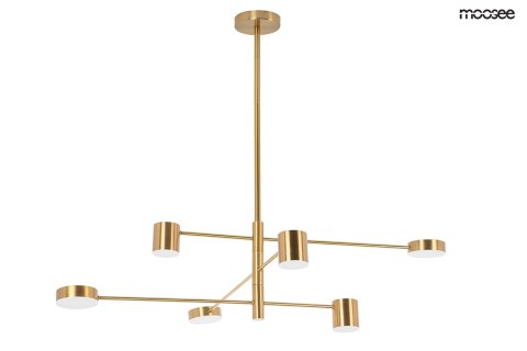 Moosee MOOSEE lampa wisząca PIAZETTA złota