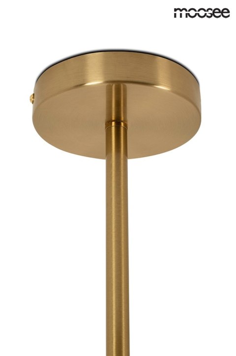 Moosee MOOSEE lampa wisząca PIAZETTA złota