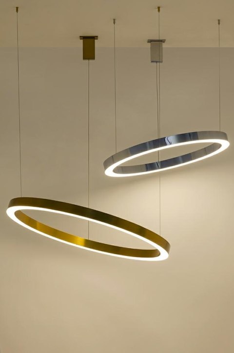 Moosee MOOSEE lampa wisząca RING 100 złota