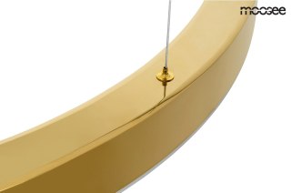 Moosee MOOSEE lampa wisząca RING LUXURY 90 złota