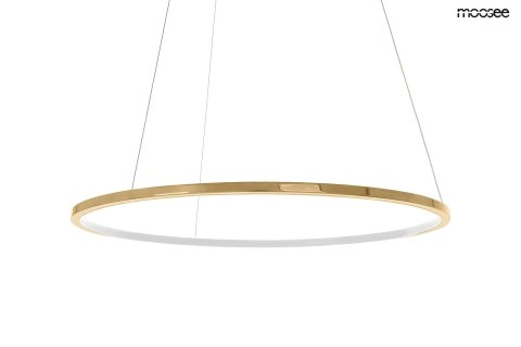 Moosee MOOSEE lampa wisząca RING SLIM 80 złota