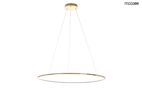 Moosee MOOSEE lampa wisząca RING SLIM 80 złota