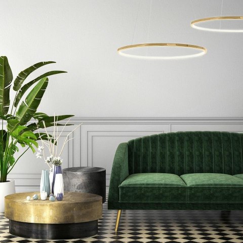 Moosee MOOSEE lampa wisząca RING SLIM 80 złota