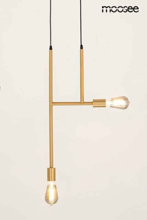 Moosee MOOSEE lampa wisząca RIVA 2 złota