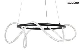 Moosee MOOSEE lampa wisząca SERPIENTE 60 czarna