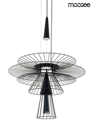 Moosee MOOSEE lampa wisząca SESTO czarna