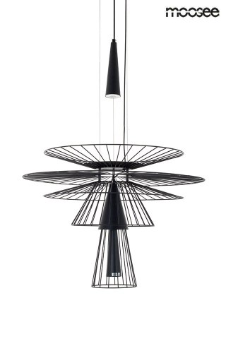 Moosee MOOSEE lampa wisząca SESTO czarna