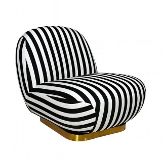 MaMaison MaMaison fotel obrotowy AZURE biały / czarny