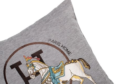 SHP Poduszka dekoracyjna SHP PARIS HOME szara