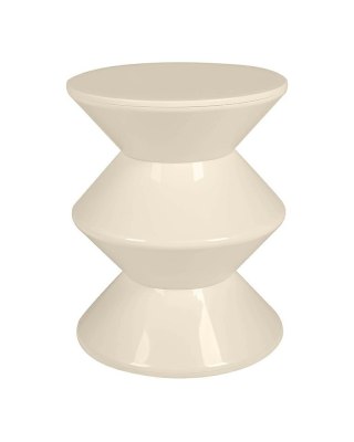 King Home Stolik TURN beżowy