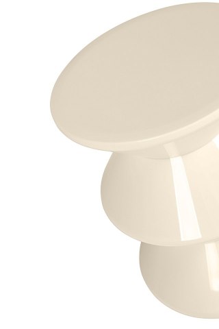King Home Stolik TURN beżowy