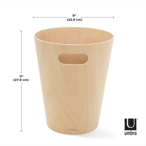 Umbra UMBRA kosz na śmieci WOODROW - natural