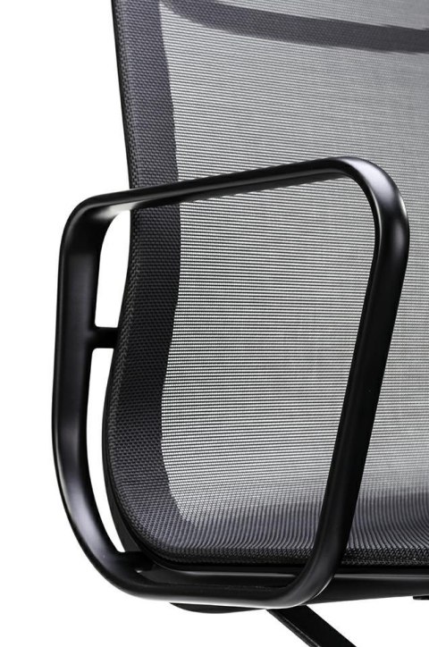 King Home Fotel biurowy AERON PREMIUM czarny - siatka, aluminium
