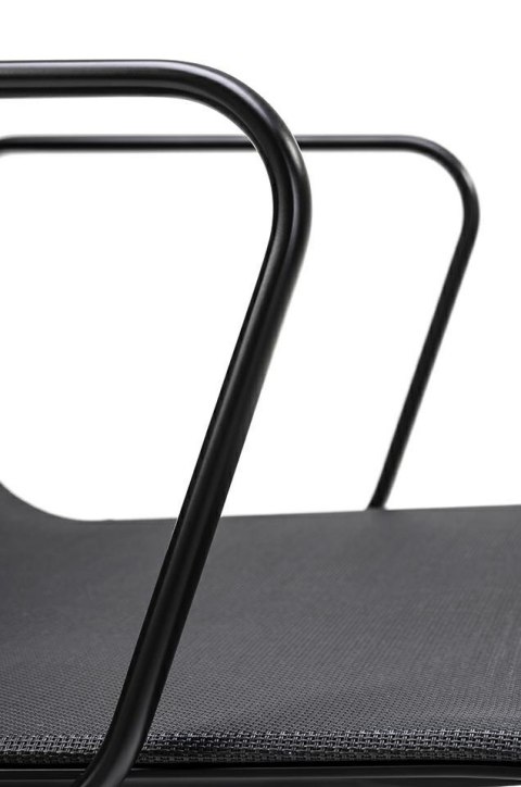 King Home Fotel biurowy AERON PREMIUM czarny - siatka, aluminium