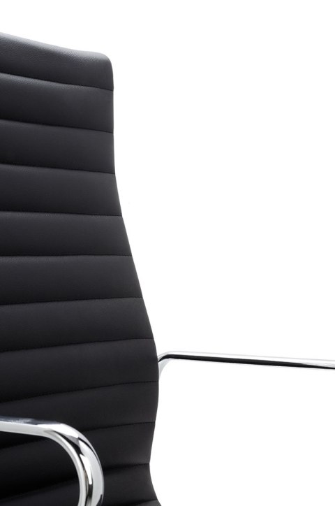 King Home Fotel biurowy AERON PRESTIGE PLUS chrom - skóra naturalna, aluminium