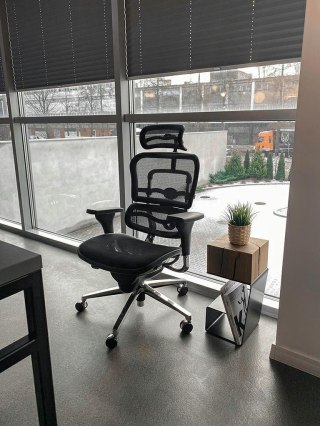 King home Fotel biurowy ERGO czarny