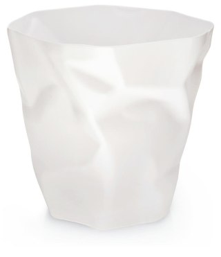 King Home Kosz na śmieci PLAST biały