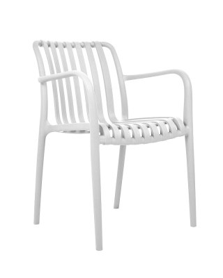 Modesto Design MODESTO krzesło STRIPS ARM białe