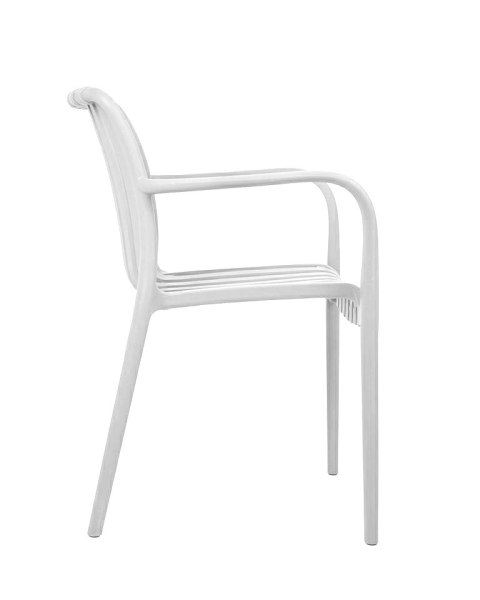 Modesto Design MODESTO krzesło STRIPS ARM białe