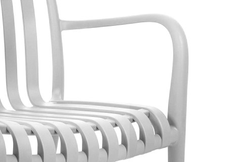Modesto Design MODESTO krzesło STRIPS ARM białe