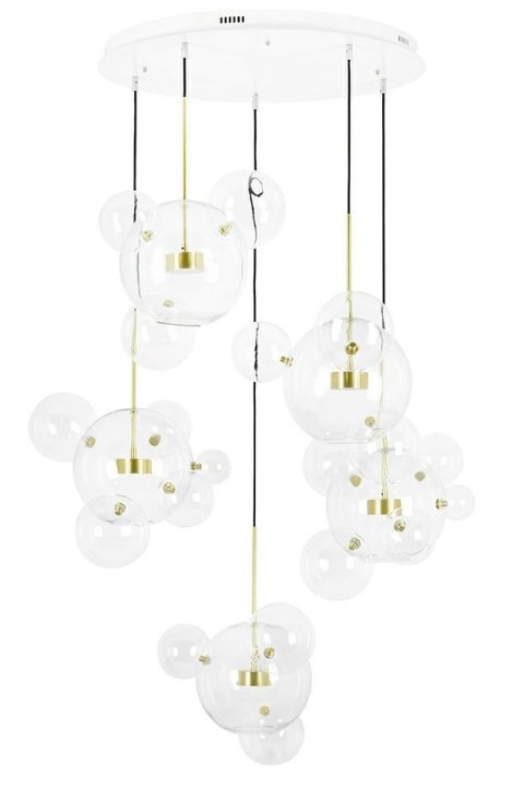 Moosee MOOSEE Lampa wisząca CAPRI DISC 5 złota