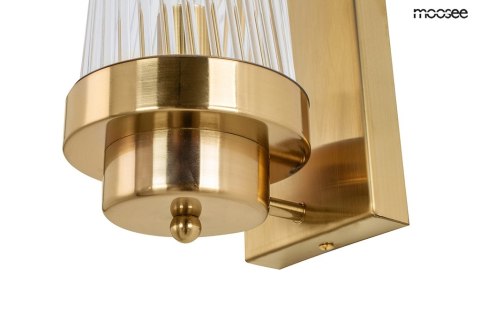 Moosee MOOSEE lampa ścienna COLUMN 40 złota
