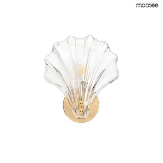 Moosee MOOSEE lampa ścienna CONCHA złota
