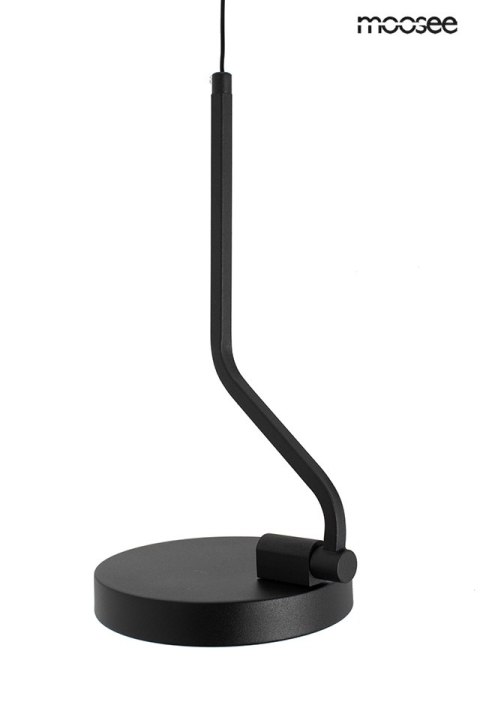 Moosee MOOSEE lampa ścienna FLAT 3 czarna