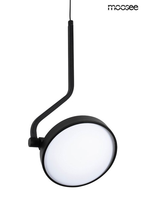 Moosee MOOSEE lampa ścienna FLAT czarna