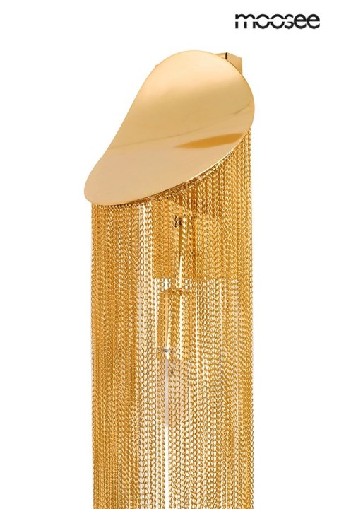 Moosee MOOSEE lampa ścienna LAMBADA łańcuszki złota