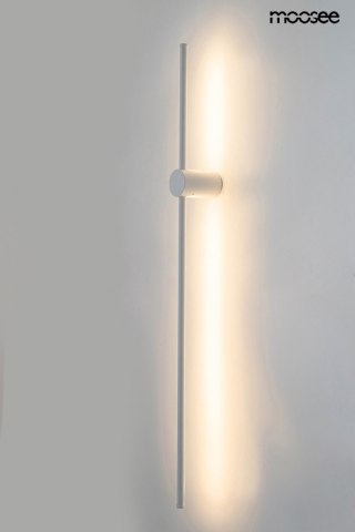 Moosee MOOSEE lampa ścienna OMBRE 120 biała