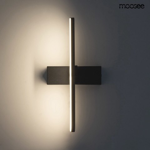 Moosee MOOSEE lampa ścienna REM czarna