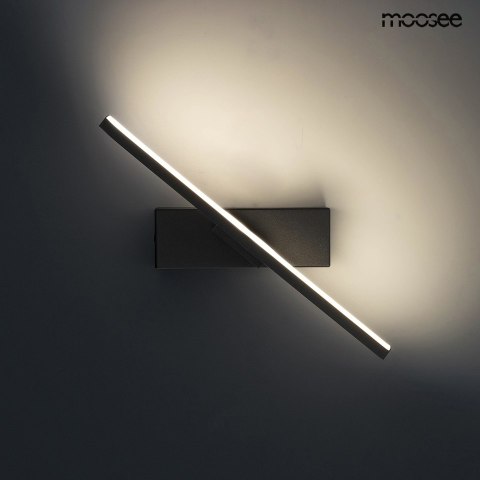 Moosee MOOSEE lampa ścienna REM czarna