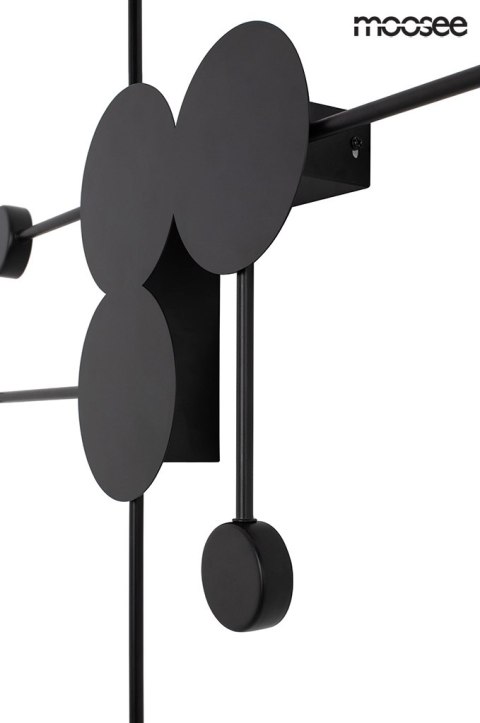 Moosee MOOSEE lampa ścienna SHADOW MULTI czarna