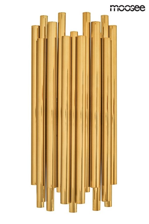 Moosee MOOSEE lampa ścienna TUBO złota