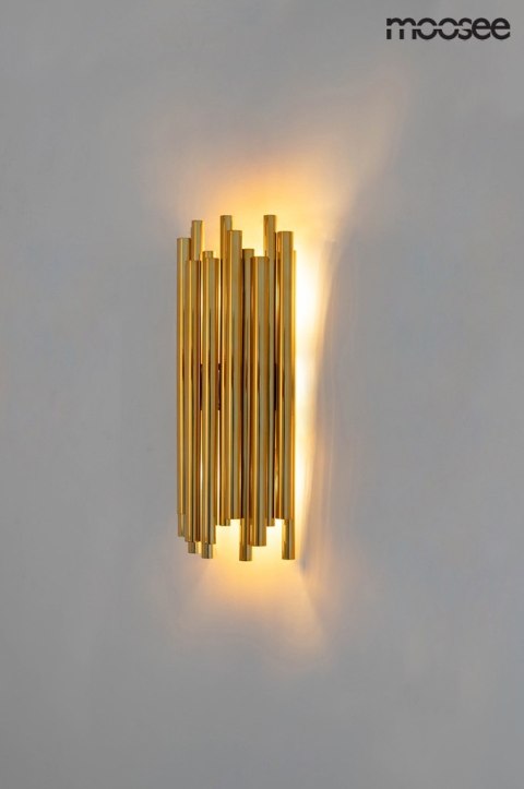 Moosee MOOSEE lampa ścienna TUBO złota