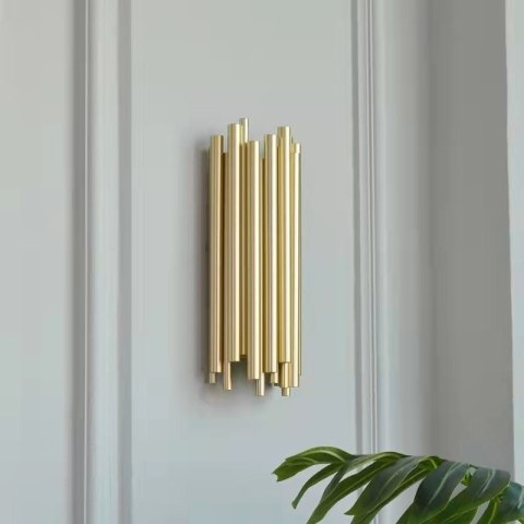Moosee MOOSEE lampa ścienna TUBO złota