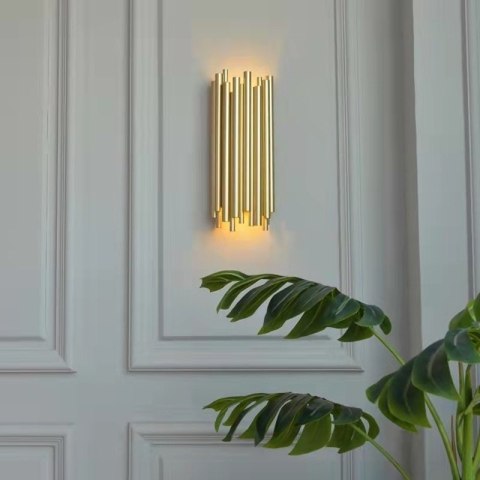 Moosee MOOSEE lampa ścienna TUBO złota