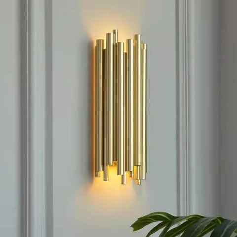 Moosee MOOSEE lampa ścienna TUBO złota
